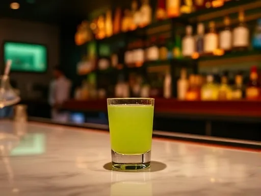 A Little Green Man From Mars - At a Bar