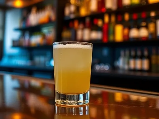 A True Amaretto Sour - At a Bar
