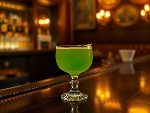 Absinthe Flip - At a Bar