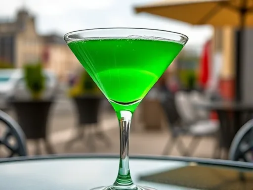 Absinthe Liqueur - Outdoors