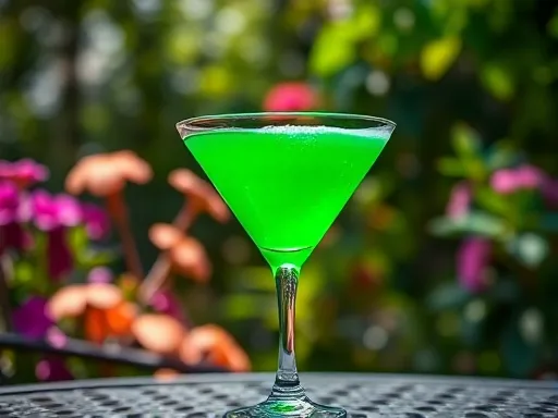 Absinthe Martini - Outdoors