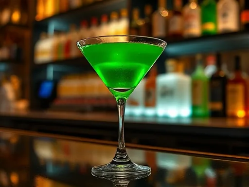 Absinthe Minded Martini - At a Bar