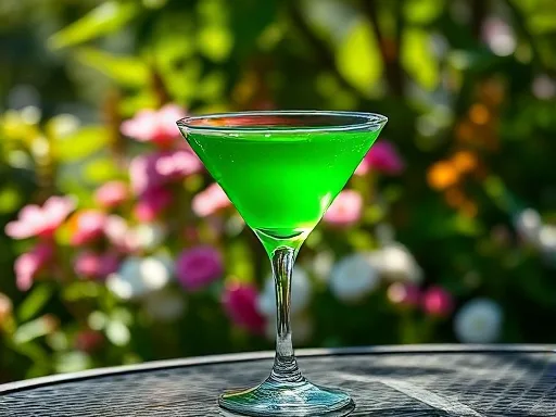 Absinthe Minded Martini - Outdoors