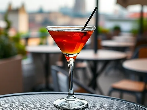 Adonis Cocktail - Outdoors
