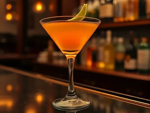 After Dinner Cocktail - At a Bar