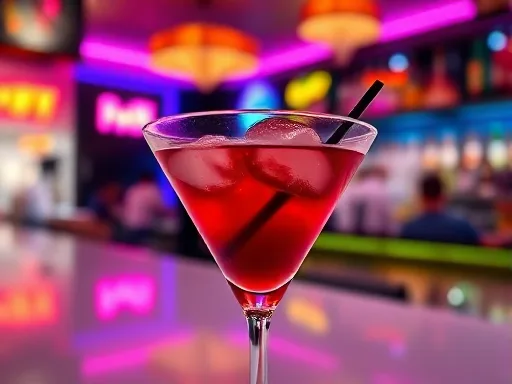 Alaine Cocktail - At a Bar