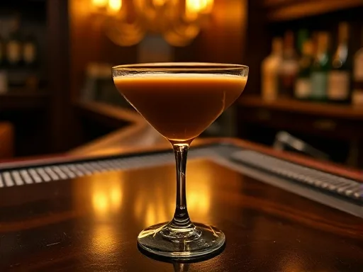 Alexander Cocktail #2 - At a Bar