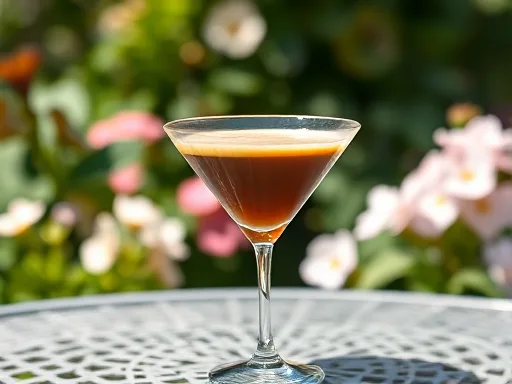 Alexander Cocktail - Outdoors