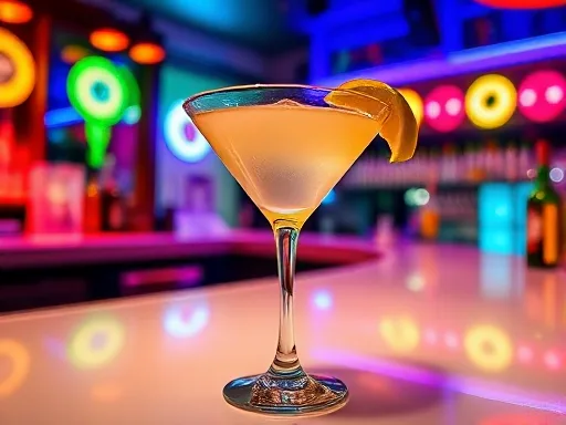 Alfie Cocktail - At a Bar