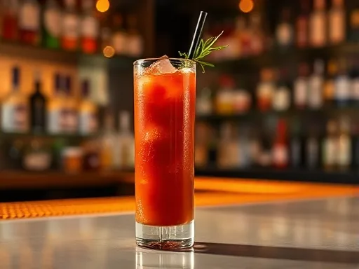 Algonquin Bloody Mary - At a Bar