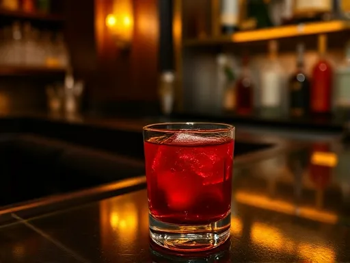 Almond Cocktail - At a Bar