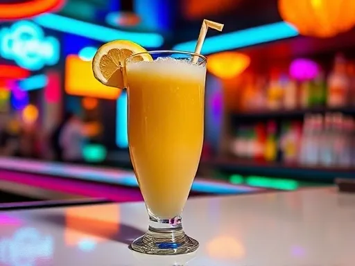 Almond Cooler - At a Bar