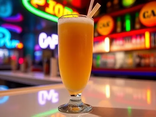 Amaretto Colada - At a Bar