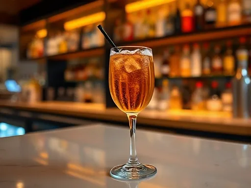 Amaretto Frappe - At a Bar