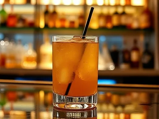 Amaretto Heartwarmer - At a Bar