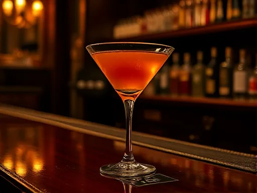 Amaretto Liqueur - At a Bar