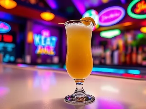 Amaretto Paradise - At a Bar
