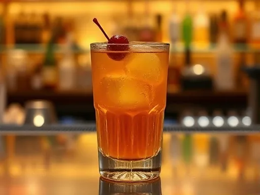 Amaretto Sour - At a Bar