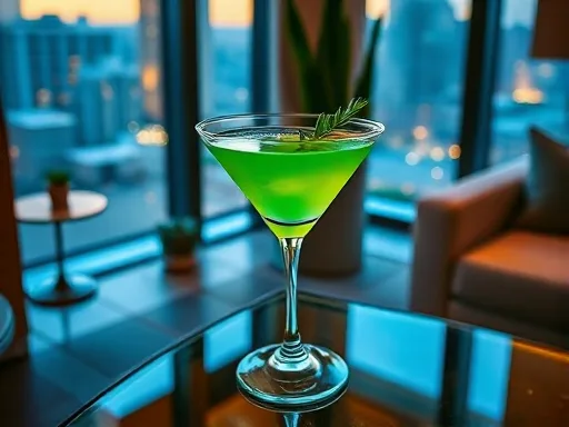 Amaretto Stinger - At Home