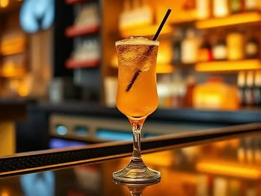 Amber Amour - At a Bar