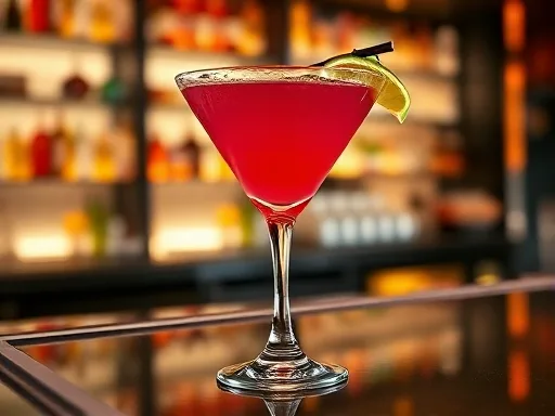 Amer Picon Cocktail - At a Bar