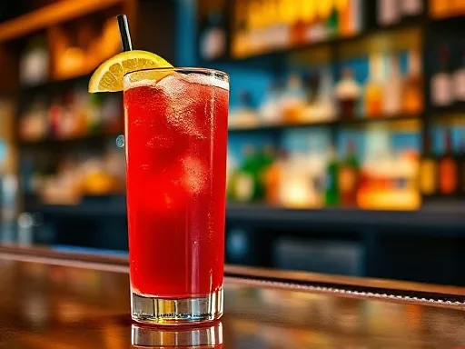 Americano Highball - At a Bar