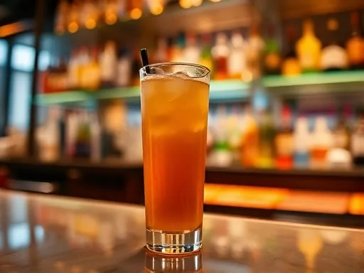 Anejo Highball - At a Bar