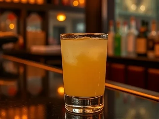 Aperol Sour - At a Bar