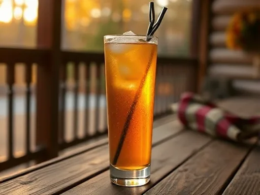 Apple Blow Fizz - Outdoors