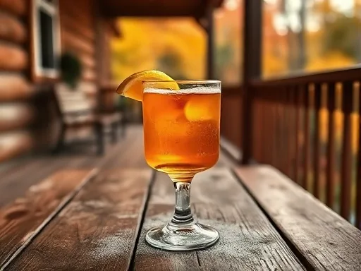 Apple Brandy Sour - Outdoors