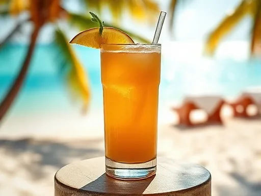 Apple Coconut Sour - Outdoors