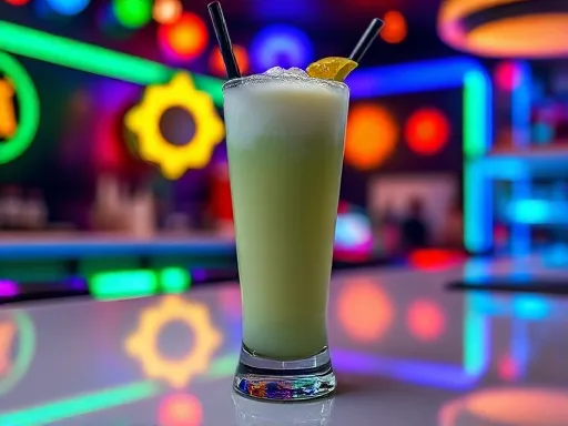 Apple Colada - At a Bar