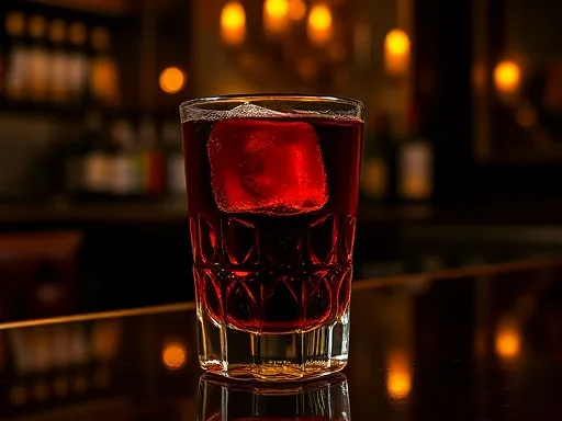 Apple Dubonnet - At a Bar
