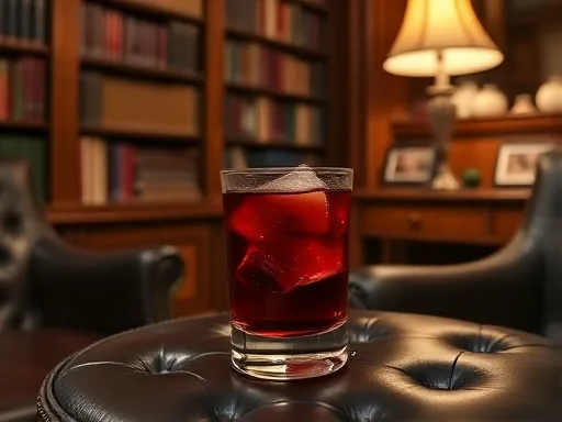 Apple Dubonnet - At Home