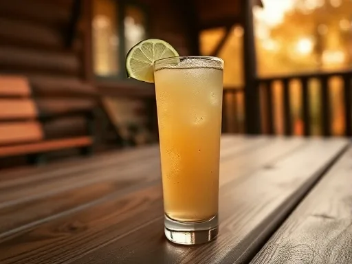Apple Fizz - Outdoors