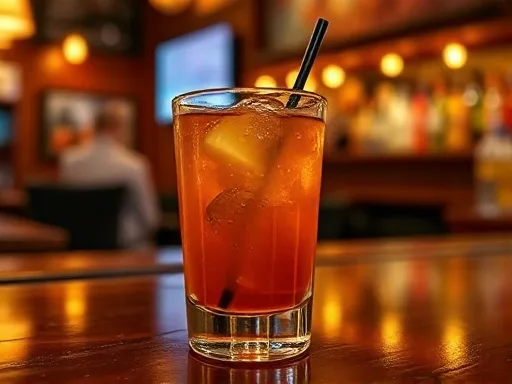 Apple Grande - At a Bar