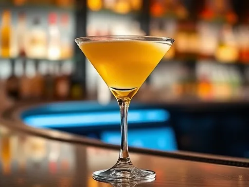 Apple Martini - At a Bar
