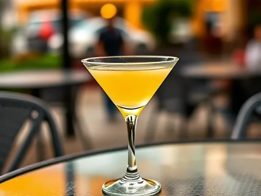 Apple Martini - Outdoors
