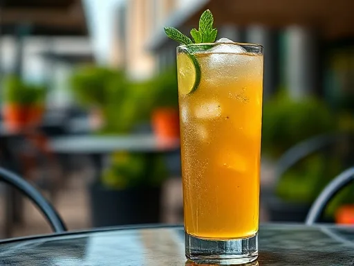 Apple Mojito - Outdoors