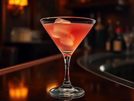 Apple Pie Cocktail - At a Bar
