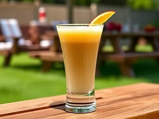 Apple Pie Shot #3 - Outdoors