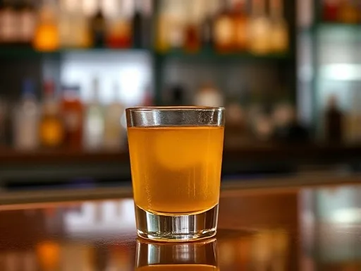 Apple Pie Shot - At a Bar