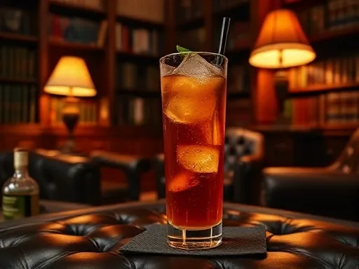 Apple Rum Rickey - At Home