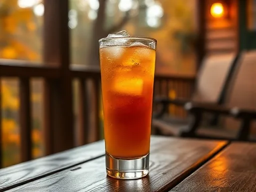 Apple Rum Rickey - Outdoors