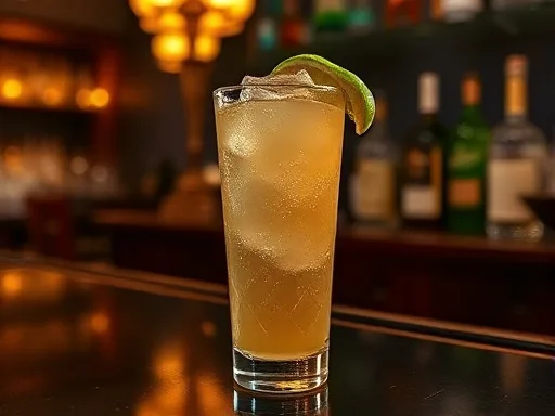 Apple Swizzle - At a Bar