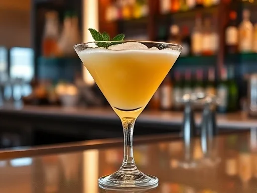 Apple a la Mode - At a Bar