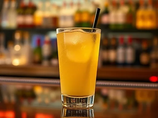 Apple and Starfruit Juice - At a Bar