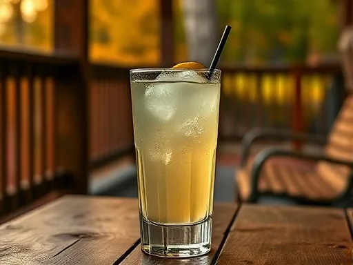 Appled Rum Cooler - Outdoors