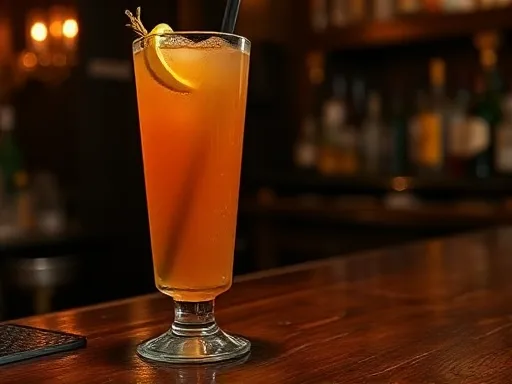 Applejack Highball - At a Bar
