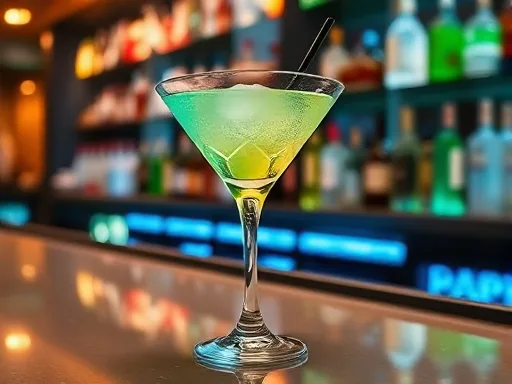 Appletini - At a Bar